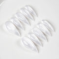 Press-On Nail Set Sharp Stiletto Long-Lasting & Easy Application