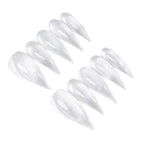 Press-On Nail Set Sharp Stiletto Long-Lasting & Easy Application
