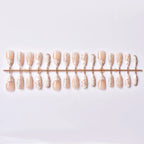 Press-On Nail Set Shell-Inspired Reusable & Salon-Quality Finish