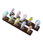 Press-On Nail Set Short Claw Self-Adhesive & Artistic Designs