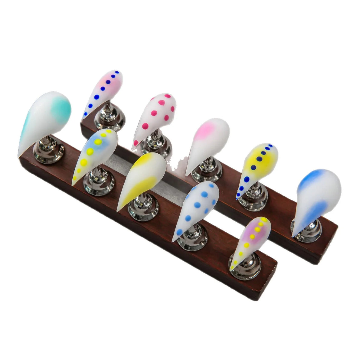 Press-On Nail Set Short Claw Self-Adhesive & Artistic Designs