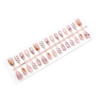 Press-On Nail Set Sparkle & Floral 24-Piece