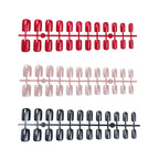 Press-On Nail Set Sparkling Finish & Easy Application