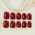 Press-On Nail Set Sparkling Peel & Stick Reusable