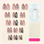 Press-On Nail Set Sparkling Stars & Moons Easy Application
