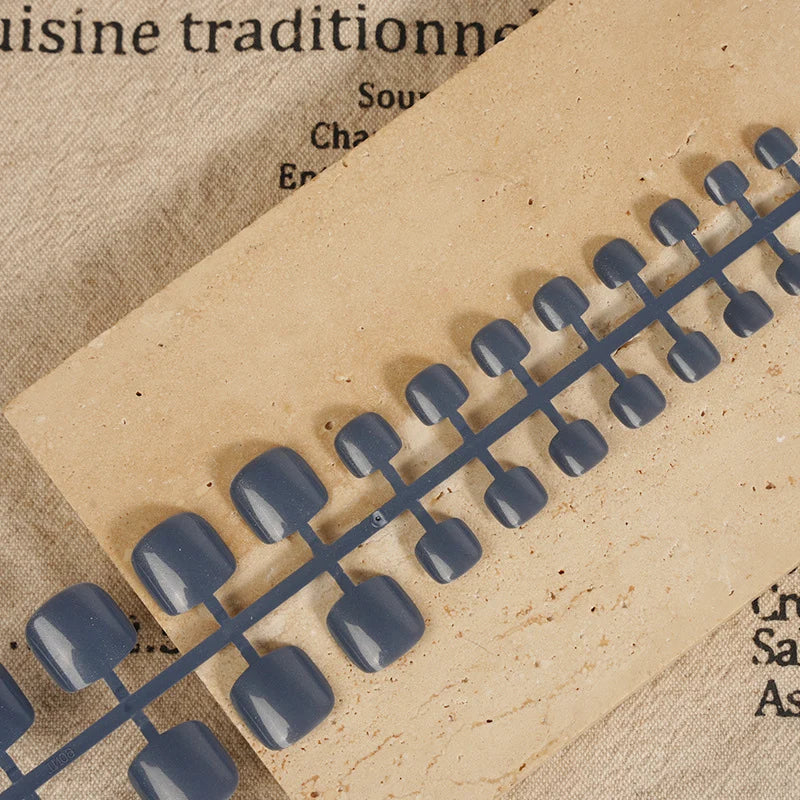 Press-On Nail Set Square Design Reusable