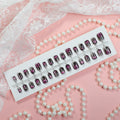 Press-On Nail Set Star & Bow Designs