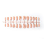 Press-On Nail Set Star Embellished No Glue & Reusable