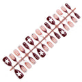 Press-On Nail Set Star Motif Sparkle Accents