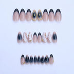 Press-On Nail Set Starry Designs Easy Application & Non-Toxic