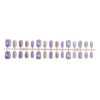 Press-On Nail Set Starry Night Easy Application
