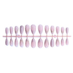 Press-On Nail Set Stiletto 3D Gold No Glue