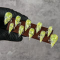 Press-On Nail Set Stiletto Artistic & Reusable