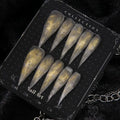 Press-On Nail Set Stiletto Eye-Catching Design Long-Lasting Wear