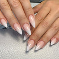 Press-On Nail Set Stiletto Gel Finish