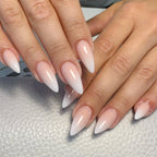 Press-On Nail Set Stiletto Gel Finish