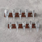 Press-On Nail Set Stiletto Glitter Reusable Comfort Fit