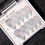 Press-On Nail Set Stiletto Glitter Reusable Multiple Sizes