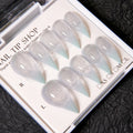 Press-On Nail Set Stiletto Glitter Reusable Multiple Sizes