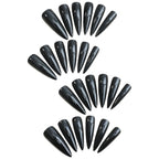 Press-On Nail Set Stiletto Gloss Reusable