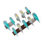 Press-On Nail Set Stiletto & Glossy Finish Adhesive Tabs