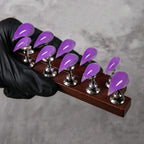 Press-On Nail Set Stiletto & Glossy Finish Adhesive Tabs