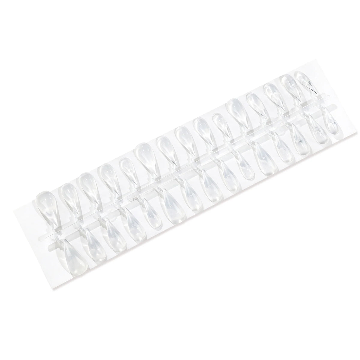 Press-On Nail Set Stiletto Glossy Peel & Stick