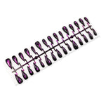 Press-On Nail Set Stiletto Glossy Peel & Stick