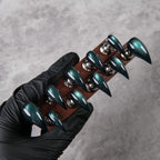 Press-On Nail Set Stiletto Glossy Reusable