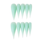 Press-On Nail Set Stiletto Glossy Self-Adhesive & Reusable