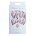 Press-On Nail Set Stiletto Glue-Free Adhesive Tabs