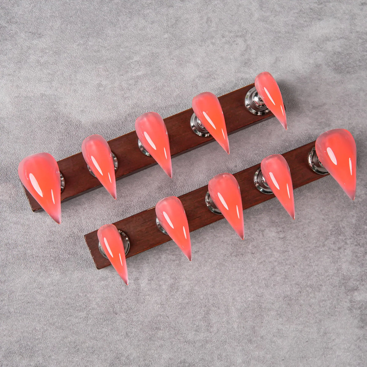 Press-On Nail Set Stiletto Glue-Free & Comfortable Fit