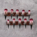 Press-On Nail Set Stiletto Gradient Adhesive Tabs