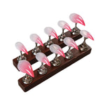 Press-On Nail Set Stiletto Gradient Reusable