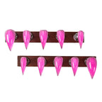 Press-On Nail Set Stiletto High-Gloss Acrylic
