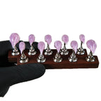Press-On Nail Set Stiletto High-Gloss Self-Adhesive & Reusable