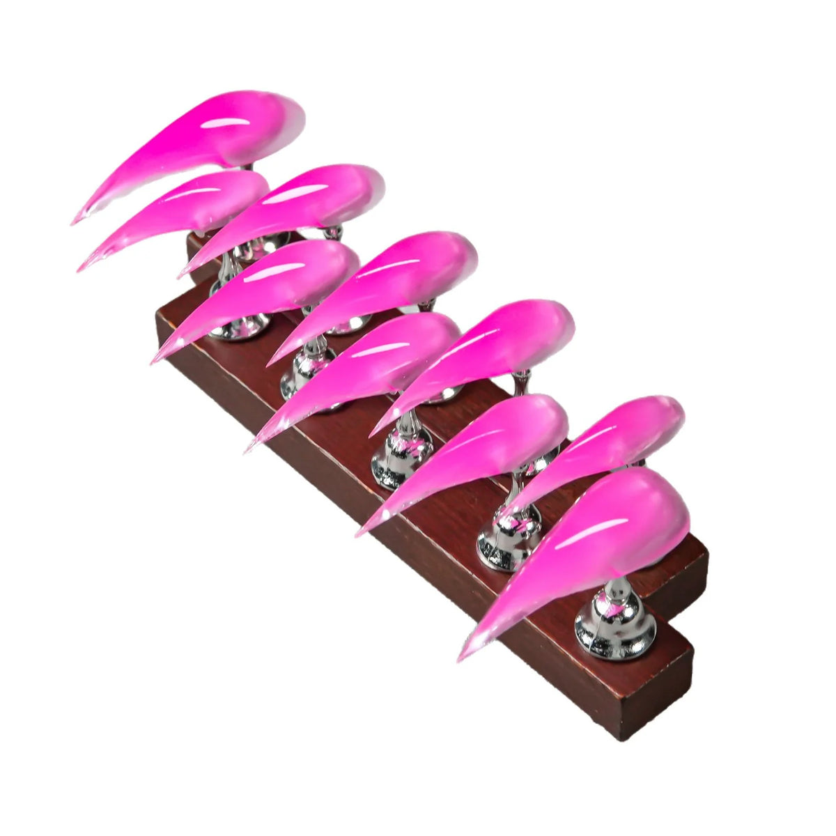 Press-On Nail Set Stiletto Multiple Sizes Reusable & Easy Application