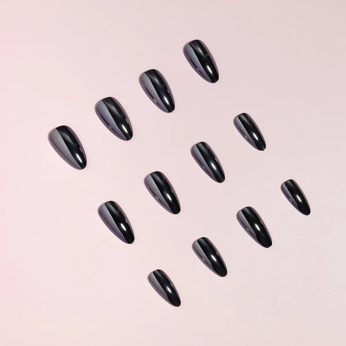 Press-On Nail Set Stiletto Shape 24 Piece Multiple Sizes