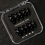 Press-On Nail Set Stiletto Shape Handmade & Reusable