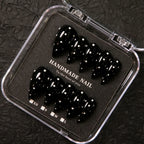 Press-On Nail Set Stiletto Shape Handmade & Reusable