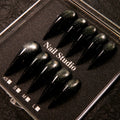Press-On Nail Set Stiletto Wear-Resistant Easy Application