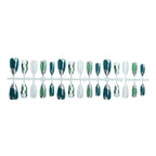 Press-On Nail Set Stylish Mixed Designs Quick Application