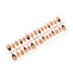 Press-On Nail Set Sun & Gemstone Reusable Multiple Sizes