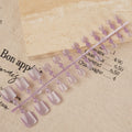 Press-On Nail Set Trendy Designs Reusable & Comfortable Fit