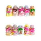 Press-On Nail Set Vibrant Themed Designs Salon-Quality Finish