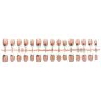 Press-On Nail Set Wild Rose Floral Peel & Stick