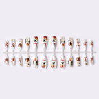 Press-On Nail Set Winter Designs Adhesive Tabs