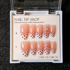 Press-On Nail Tips 30-Piece Floral Accents