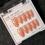 Press-On Nail Tips 30-Piece Floral Accents