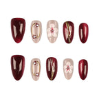 Press-On Nail Tips 30-Piece With Glue & File